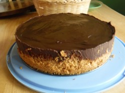 chocolate truffle cheesecake 1